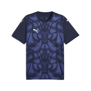 �v�[�} 706791-06 teamULTIMATE �O���t�B�b�N �Q�[���V���c (06)PUMA Navy-PUMA White �����Y�E���j�Z�b�N�X 2026ss 25p