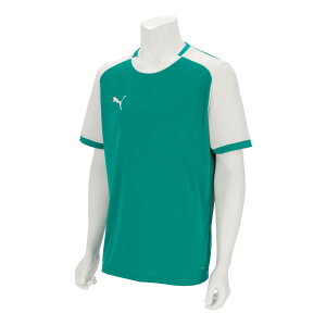 �v�[�} 707338-05 teamLIGA26 �Q�[���V���c (05)Sport Green-PUMA White-PUMA White �����Y�E���j�Z�b�N�X 2026ss 25p