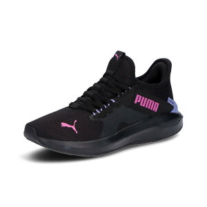 �v�[�} 313293-02 SOFTRIDE �G���] 5 EASE IN �E�B�����Y (02)PUMA Black-Electric Orchid ���f�B�[�X 2026ss 25p