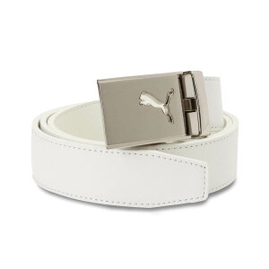 �v�[�}�S���t 054994-02 GOLF EASE FIT BELT (02)PUMA WHITE �����Y�E���j�Z�b�N�X 2026ss 25p