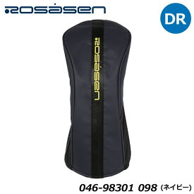 【2023モデル】ロサーセン 046-98301 ドライバー用 ヘッドカバー(DW) ネイビー(098) ゴルフ ユニセックス Rosasen