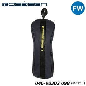 【2023モデル】ロサーセン 046-98302 フェアウェイウッド用 ヘッドカバー(FW) ネイビー(098) ゴルフ ユニセックス Rosasen