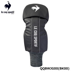 ルコックスポルティフ ゴルフ QQBWJG00 ドライバー用 ヘッドカバー ブラック le coq sportif GOLF BK00 HEAD COVER　20p