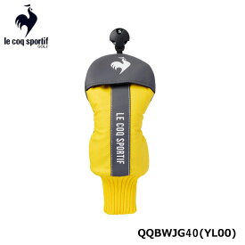 ルコックスポルティフ ゴルフ QQBWJG40 ユーティリティ用 ヘッドカバー イエロー le coq sportif GOLF YL00 HEAD COVER　20p