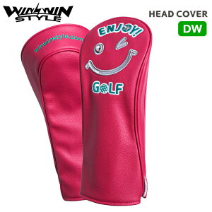 EBEBX^C HC-418 ([Y) GWCSt hCo[p wbhJo[(460ccΉ) WINWIN STYLE ENJOY GOLF HEAD COVER