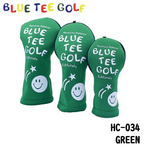 �u���[�e�B�[�S���t BTG-HC034 �X�g���b�`�X�}�C���w�b�h�J�o�[ �iDR�p�AFW�p�AUT�p�j �O���[���@BLUE TEE GOLF HC-034 20p