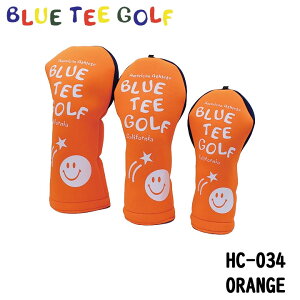 �u���[�e�B�[�S���t BTG-HC034 �X�g���b�`�X�}�C���w�b�h�J�o�[ �iDR�p�AFW�p�AUT�p�j �I�����W�@BLUE TEE GOLF HC-034 20p