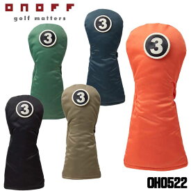 【2022モデル】オノフ OH0522 ヘッドカバー フェアウェイウッド用 ONOFF Head Cover