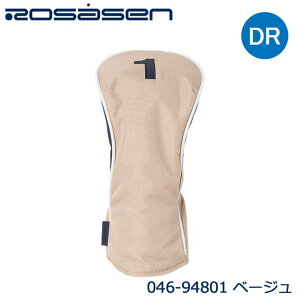 y2025fzT[Z 046-94801  wbhJo[ hCo[p x[W(052) DW Head Cover Rosasen [