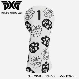 s[GbNXW[ HC-1325-DRKDR-WBK _[NlXEhCo[EwbhJo[ zCg/ubN PXG Darkness Driver Headcover - White/Black
