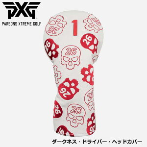 s[GbNXW[ HC-1324-DRKDR-WR _[NlXEhCo[EwbhJo[ zCg/bh PXG Darkness Driver Headcover - White/Red