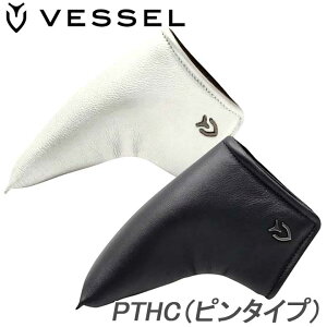 �x�[�� PC23118 HC23118 �W�F�j���C�� ���U�[ �p�^�[�J�o�[ �s���^ �w�b�h�J�o�[ VESSEL Genuine Leather Putter Cover