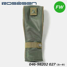 ロサーセン 046-98202 フェアウェイウッド用 ヘッドカバー カーキ(027) ゴルフ ユニセックス アメリカ空軍フライトジャケットMA-1コレクション USアーミー Rosasen