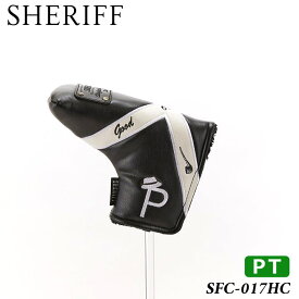 【4月22発売】【2024モデル】シェリフ SFC-017HC クラシックシリーズ ヘッドカバー ブラック：PT SHERIFF CLASSIC SERIES