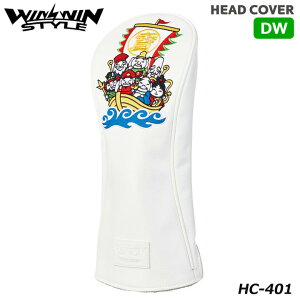 �E�B���E�B���X�^�C�� HC-401 �����_/SEVEN �w�b�h�J�o�[ GODs DW�p HEAD COVER(PU���U�[) WINWIN STYLE HEAD COVER �h�J ���U�[��