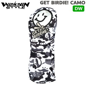 EBEBX^C HCP-100 Qbg o[fB J(WH) hCo[p wbhJo[ 100 (460ccΉ) WINWIN STYLE GET BIRDIE! CAMODWp HEAD COVER