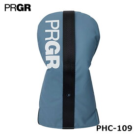 プロギアゴルフ PHC-109 カジュアルモデル ドライバー用 ヘッドカバー ブルーグレイ DR用 PRGR 1W 20P