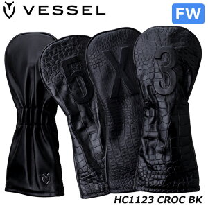 x[ HC1123 U[ LUX wbhJo[ io[ tFAEFCEbhp iNR ubNjVRv NR_C^ VESSEL CROCO Leather LUX head cover Number