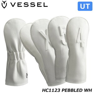 x[ HC1123 U[ LUX wbhJo[ io[ [eBeBp iyuh zCgjVRv VESSEL PEBBLED Leather LUX head cover Number