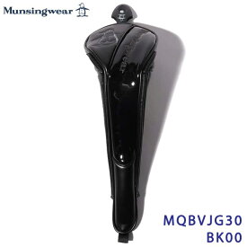 マンシングウェア MQBVJG30 ブラック マグネット式 フェアウェイウッド用 ヘッドカバー (200cc対応) Munsingwear BK00