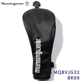 マンシングウェア MQBVJG32 ブラック フェアウェイウッド用 ヘッドカバー (200cc対応) Munsingwear BK00 【ENVOY】