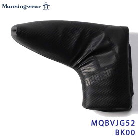 マンシングウェア MQBVJG52 ブラック ピン型 マレット型 パターカバー ヘッドカバー Munsingwear BK00 【ENVOY】