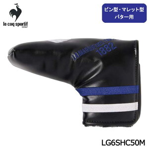 �y2026���f���z���R�b�N�X�|���e�B�t �S���t LG6SHC50M �u���b�N �p�^�[�p �s���^�E�}���b�g�^ �w�b�h�J�o�[ �}�O�l�b�g�^�C�v le coq sportif GOLF HEAD COVER BK00