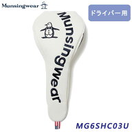 【2026モデル】マンシングウェア MG6SHC03U ホワイト ドライバー用 ヘッドカバー 460cc DR 26SS カーブロ…