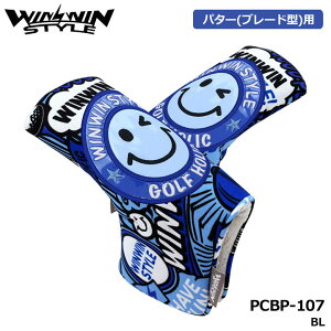 �E�B���E�B���X�^�C�� PCBP-107 �O�b�h �^�C�� �z���f�C �p�^�[�p �w�b�h�J�o�[ �u���[�h�^�C�v �u���[(BL) �s���^ GOOD TIME HOLIDAY PUTTER COVER WINWIN STYLE
