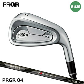 【2024モデル】プロギア 04 アイアンセット 5本組 (#7～9,P,A) シャフト：MCI FOR PRGR カーボン PRGR 04 IRON CB set 20p