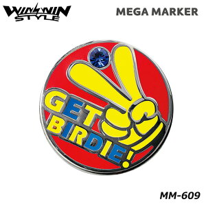 �y���[���։\�z�E�B���E�B���X�^�C�� MM-612 ���K�}�[�J�[ GET BIRDIE RD×YW �N���b�v�}�[�J�[ WINWIN STYLE MEGA MARKER