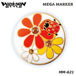 �y���[���։\�z�E�B���E�B���X�^�C�� MM-621 ���K�}�[�J�[ HAPPY BUG GOLD OR �N���b�v�}�[�J�[ WINWIN STYLE MEGA MARKER