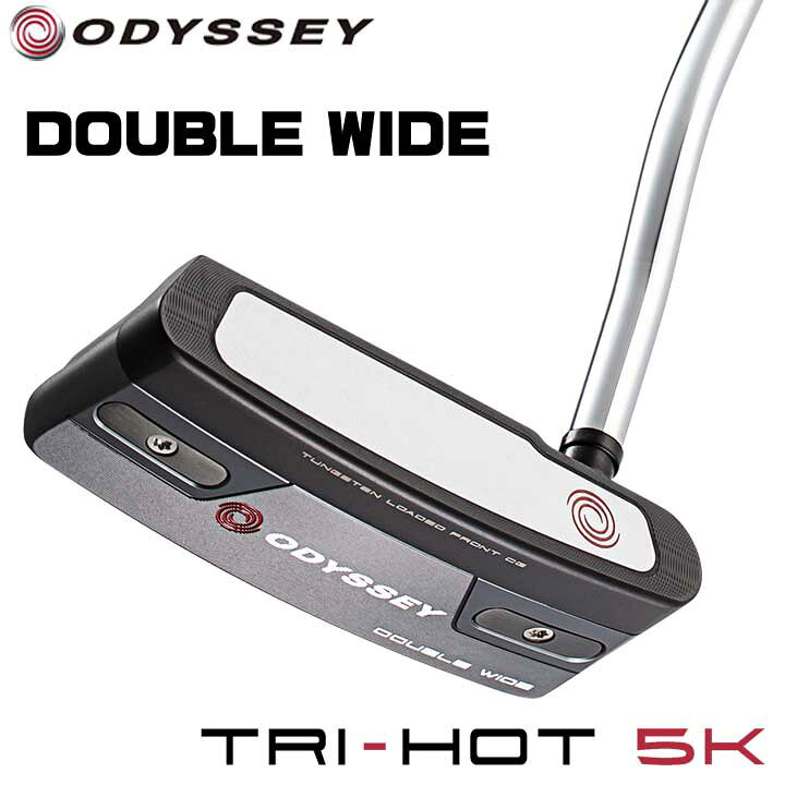 楽天市場】オデッセイ トライホット 5K DW ダブルワイド DB パター 