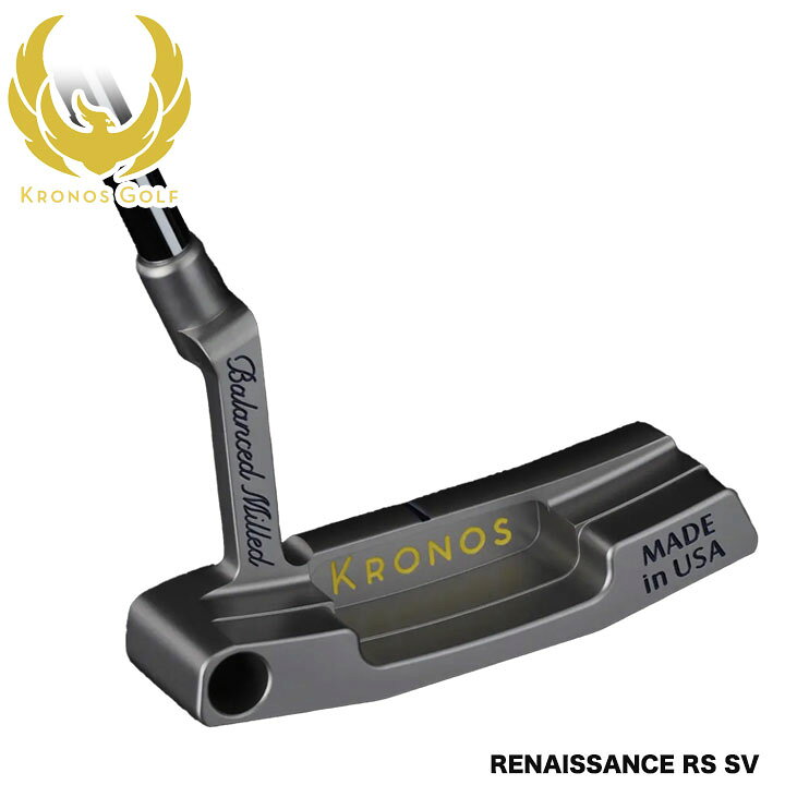 楽天市場】クロノスゴルフ RENAISSANCE RS SV ブレード型 パター 