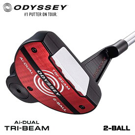 【2026モデル】オデッセイ Ai-DUAL TRI-BEAM 2-BALL CH パター　日本正規品 ODYSSEY