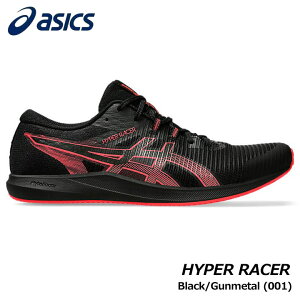 �A�V�b�N�X 1093A233 HYPER RACER �J���[:Black/Gunmetal(001) ���[�V���O�V���[�Y �����j���O�V���[�Y ���j�Z�b�N�X ���㋣�Z �V���[�Y asics 20p