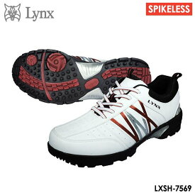 リンクス LXSH-7569 スパイクレス ゴルフシューズ ホワイト LYNX