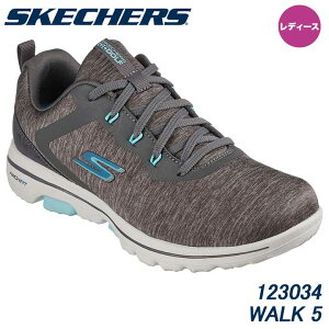 �y���f�B�[�X�z�X�P�b�`���[�Y 123034 �E�H�[�N5 �X�p�C�N���X �S���t�V���[�Y �O���[/�u���[ ���{���K�i SKECHERS GO GOLF WALK 5 GYBL