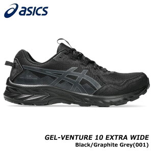 AVbNX 1011B966 GEL-VENTURE 10 EXTRA WIDE J[:Black/Graphite Grey(001) GLXgCh L Y jO V[Y asics 20p
