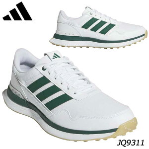 �y2026���f���z�A�f�B�_�X OPJ89 S2G 26 ���U�[ �X�p�C�N���X JQ9311 �z���C�g/�O���[�� �S���t�V���[�Y adidas GOLF S2G 26