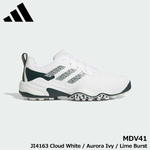 y2025fzAfB_X MDV41 R[h JIX 25 JI4163 Cloud White / Aurora Ivy / Lime Burst XpCNX StV[Y Codechaos adidas GOLF