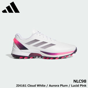 y2025fzAfB_X NLC98 AfB[ ZG JI4161 Cloud White / Aurora Plum / Lucid Pink XpCNX StV[Y adidas GOLF
