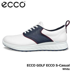 GR[ 10285451293 ECCO GOLF S-Casual WHITE/MARINE Y U[ EH[^[v[t StV[Y zCg ecco