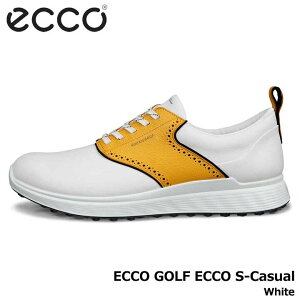 GR[ 10285459579 ECCO GOLF S-Casual WHITE/SAFFRON Y U[ EH[^[v[t StV[Y zCg ecco