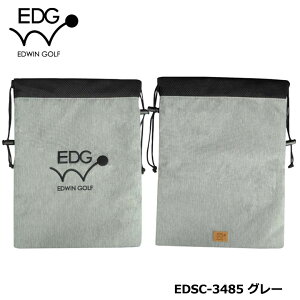 EDWIN GOLF �V���[�Y�P�[�X EDSC-3485 (�O���[) �@ SHOES CASE �G�h�E�B�� ���U�b�N�X LEZAX