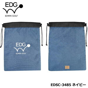 EDWIN GOLF �V���[�Y�P�[�X EDSC-3485 (�l�C�r�[) �@ SHOES CASE �G�h�E�B�� ���U�b�N�X LEZAX