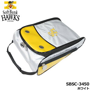 �\�t�g�o���N�z�[�N�X SBSC-3450 �V���[�Y�P�[�X �z���C�g SHOES CASE �n���h���t�� �S���t SoftBank HAWKS LEZAX