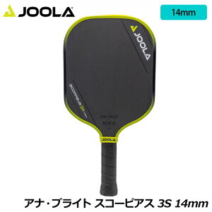 ���[�� PAPAO013 �A�i�E�u���C�g �X�R�[�s�A�X 3S 14mm �s�b�N���{�[�� �p�h�� Anna Bright Scorpeus 3S 14mm Pickleball Paddle JOOLA