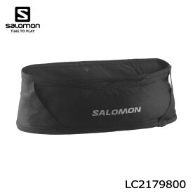サロモン LC2179800 PULSE BELT BLACK ユニセックス パルスベルト ウエストポーチ ランニングポーチ ブラック トレラン マラソン ジョギング SALOMON
