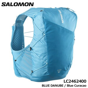 �T������ LC2462400 ACTIVE SKIN 12 SET �����j���O�x�X�g �t���X�N2�t BLUE DANUBE / Blue Curacao �u���[ �g���C�������j���O �g������ �}���\�� �U�b�N �o�b�N�p�b�N �����b�N �A�N�e�B�u �X�L�� 12L SALOMO